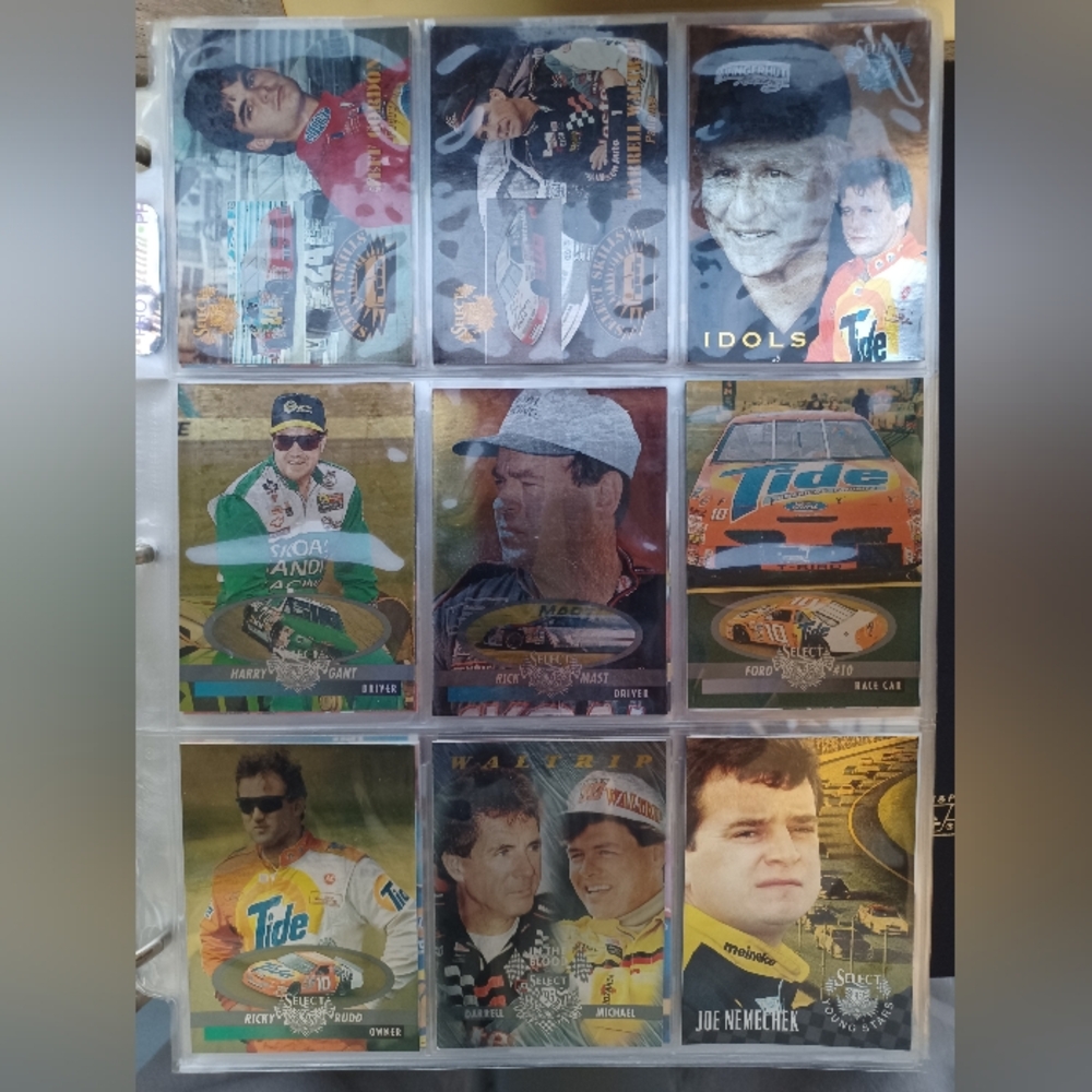 1995 Select NASCAR Racing Card Lot